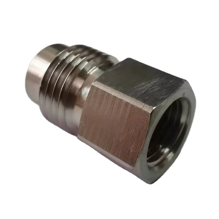 Raccordo di chiusura del filtro di lavorazione a CNC
